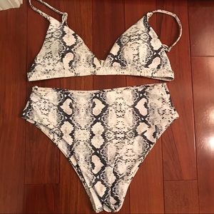 Snake Skin Bathing Suit